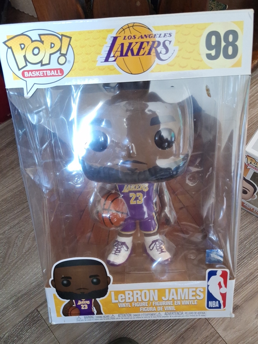 Funko LeBron James Lakers Purple and Gold Vinyl Figure #98